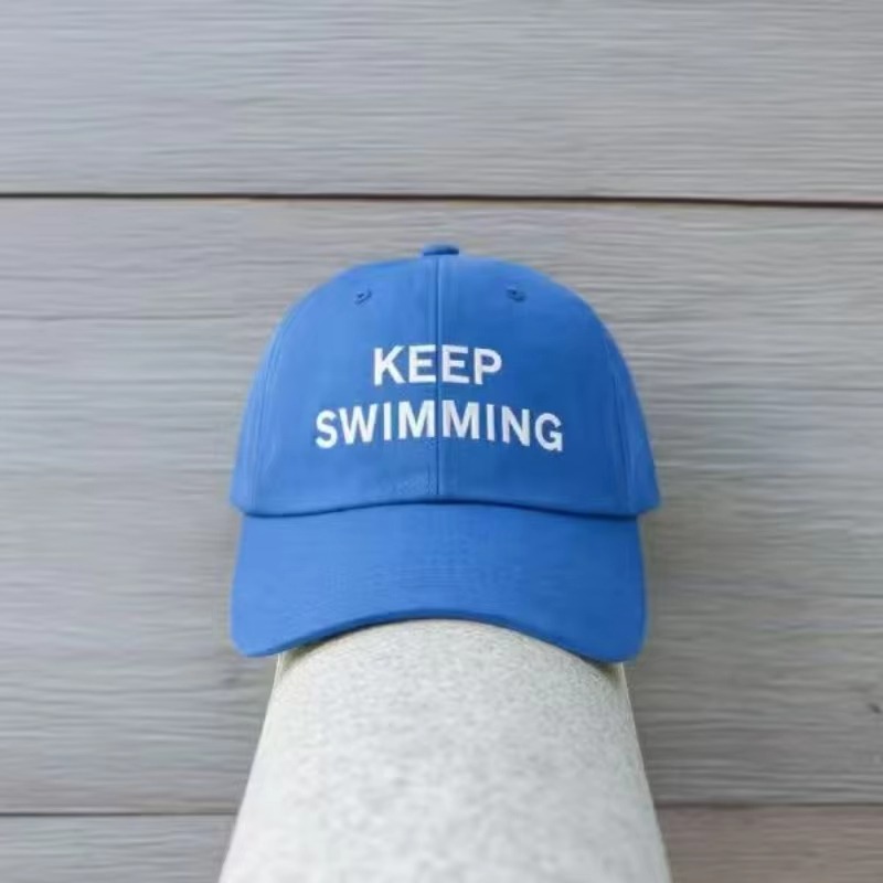 Men'S Accessories Designer - 2026 Trendy Keep Swimming Nieuwe Letter