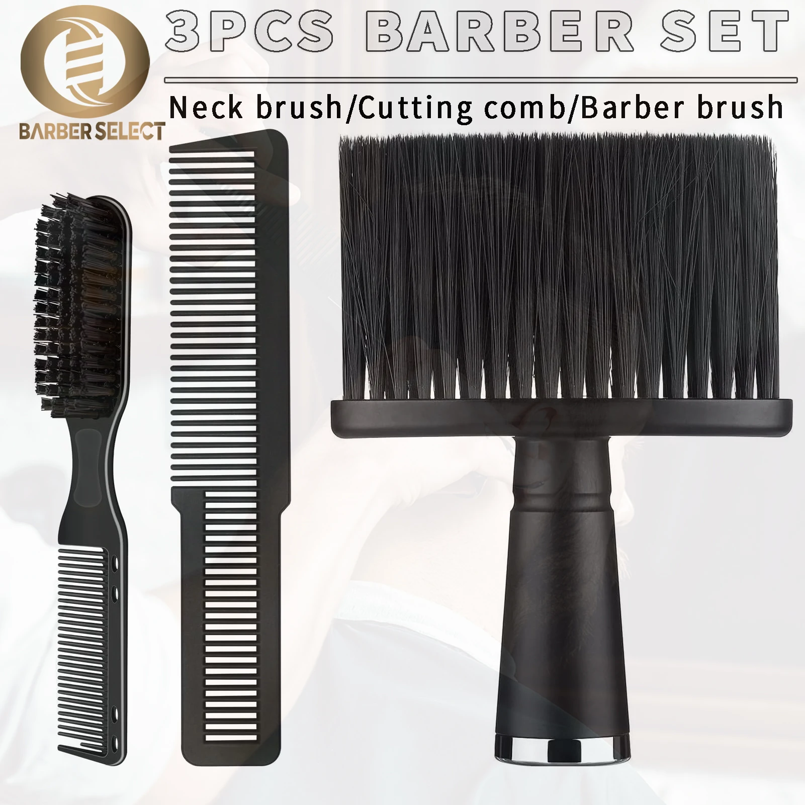 Men Accessories Combo Set - 3 Stuks Kapper Kapsel Set Met