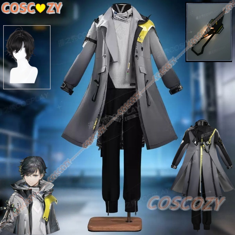 Men Accessories Set - Endministrator A B Cosplay Kostuum Spel