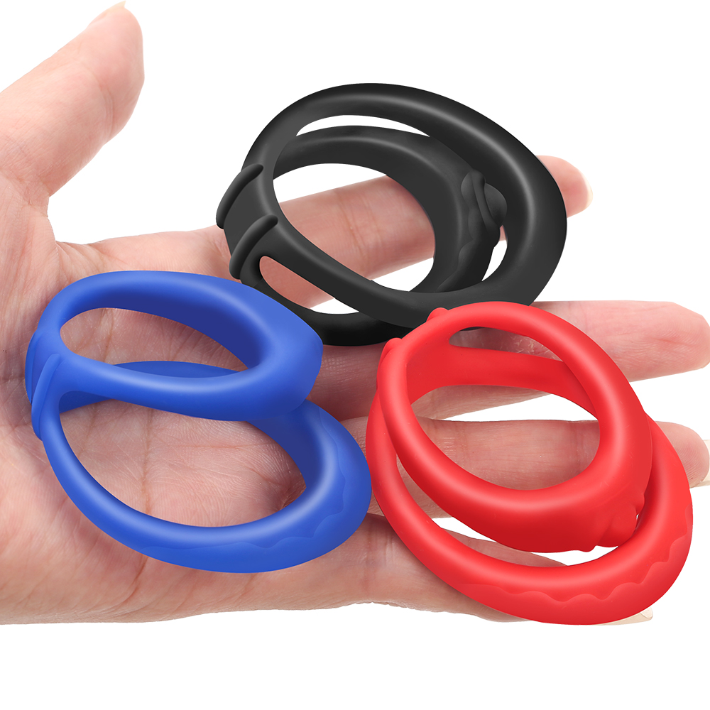 Men Accessories Shop - Mannen Vertraging Ejaculatie Erectie Penis Cockring