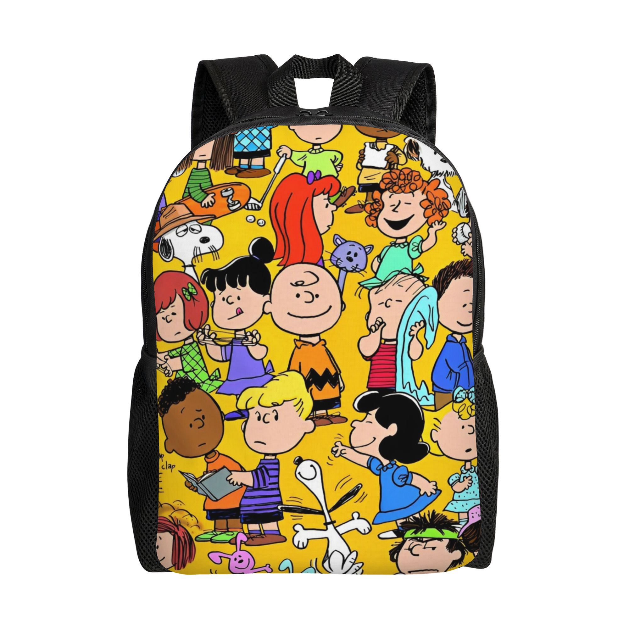 Men'S Accessories Travel Bag - Snoopy Peanuts Fashion Rugzak Sport Middelbare