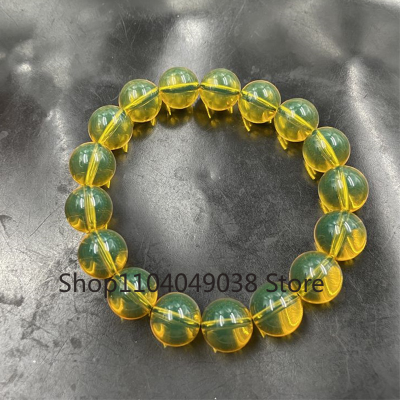 Bracelet Beaded Men - Natuurlijke 5a Grade Water Gezuiverd Blauwe