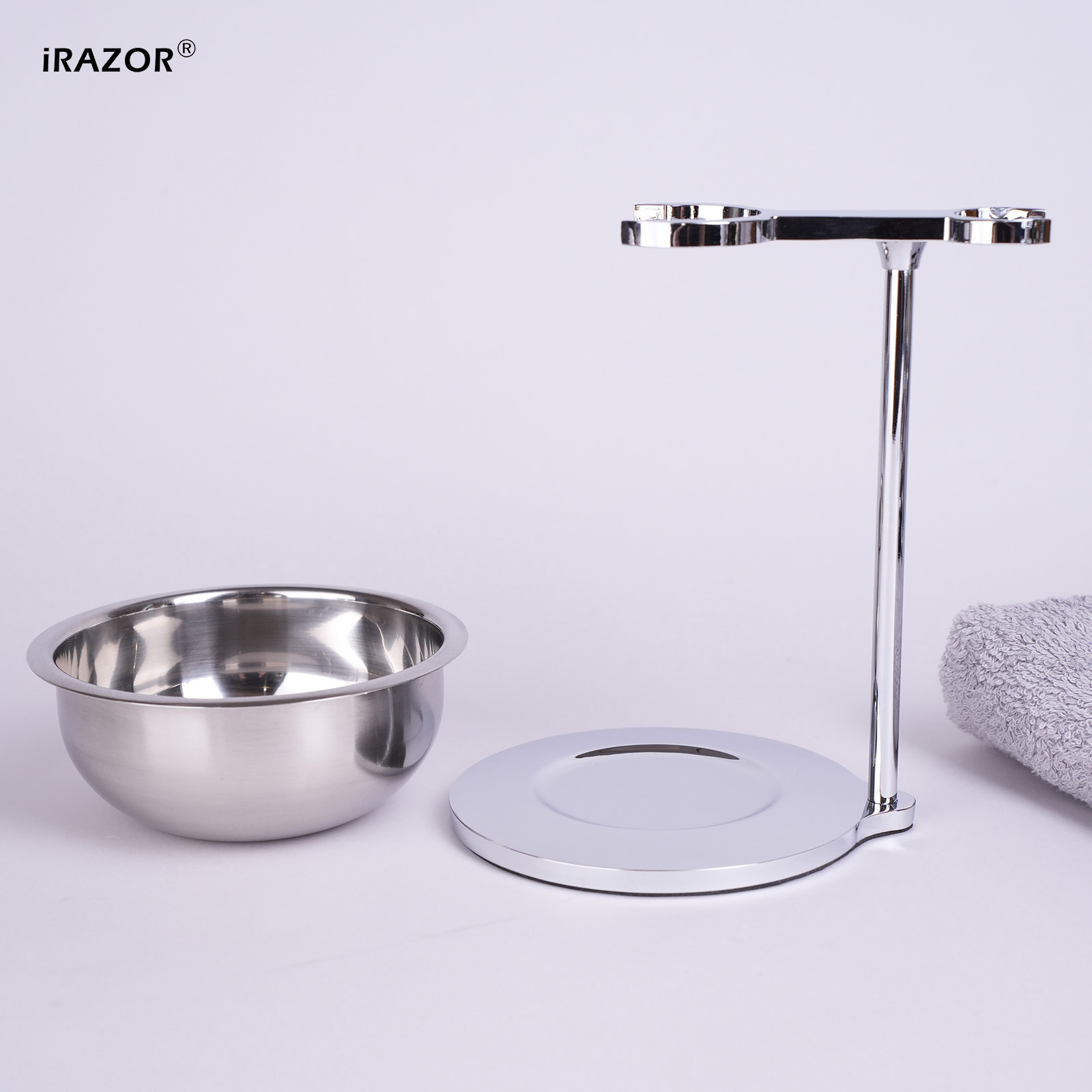 Men Accessories Combo - iRAZOR mannen Scheren Scheermes en Borstel