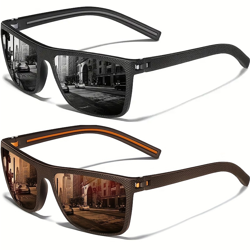 Sunglasses Polarized Men - Vierkante outdoor sportzonnebril voor heren en