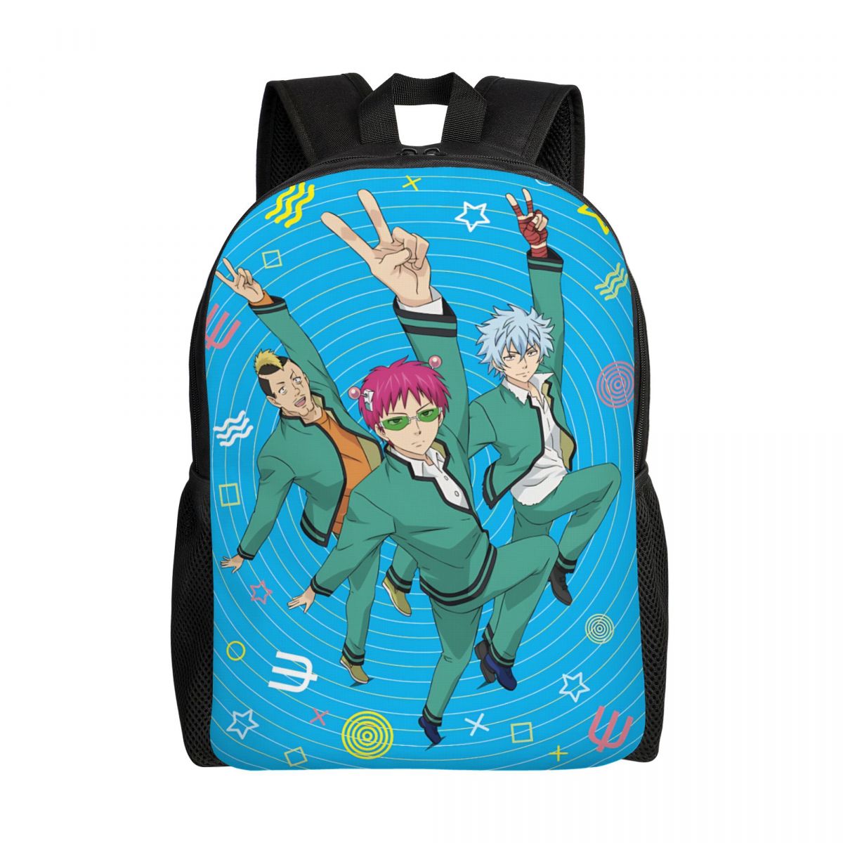 Men'S Accessories Travel Bag - Gepersonaliseerde S-Saikies K Manga Leuke reisrugzak