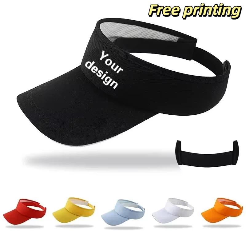 Men'S Accessories Designer - Op maat gemaakte logo anti-UV golfzonnehoeden