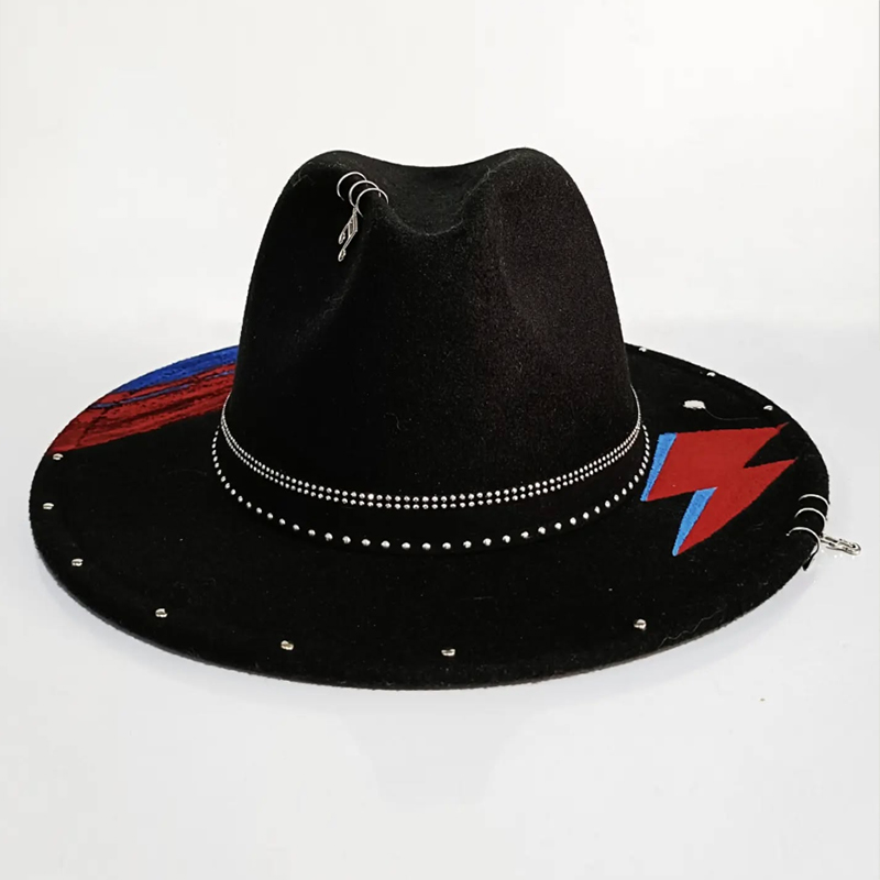 Men Accessories Shop - Met de hand genaaide fedora hoed