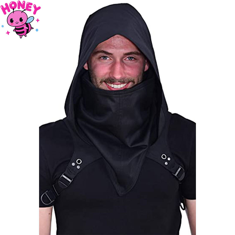 Men'S Accessories Designer - Unisex middeleeuwse hoed met masker cosplay