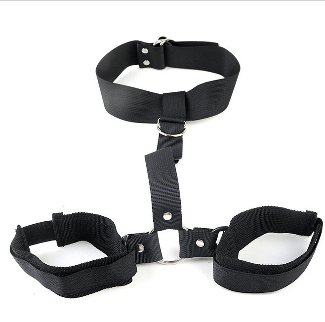 Men Accessories Shop - Bdsm Terughoudendheid Harnas Open Benen Strooier