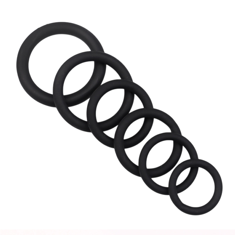 Men Accessories Combo Set - 3/6 Stuks Siliconen Penis Ring Set,