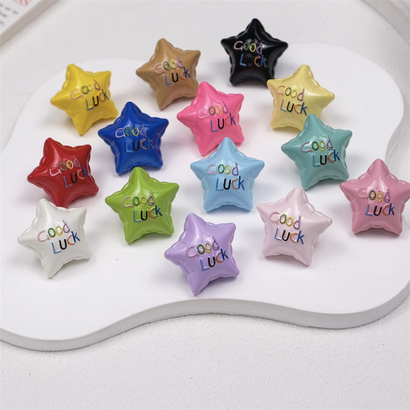 Men Accessories Wholesale - Groothandel 40 stks/partij kleurenprint cartoon sterren