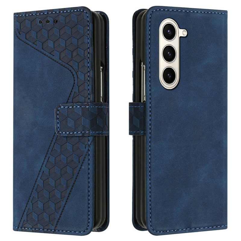 Voor Samsung Galaxy Z Fold 7 5 - Bifold Leather Wallet recensie en prijs