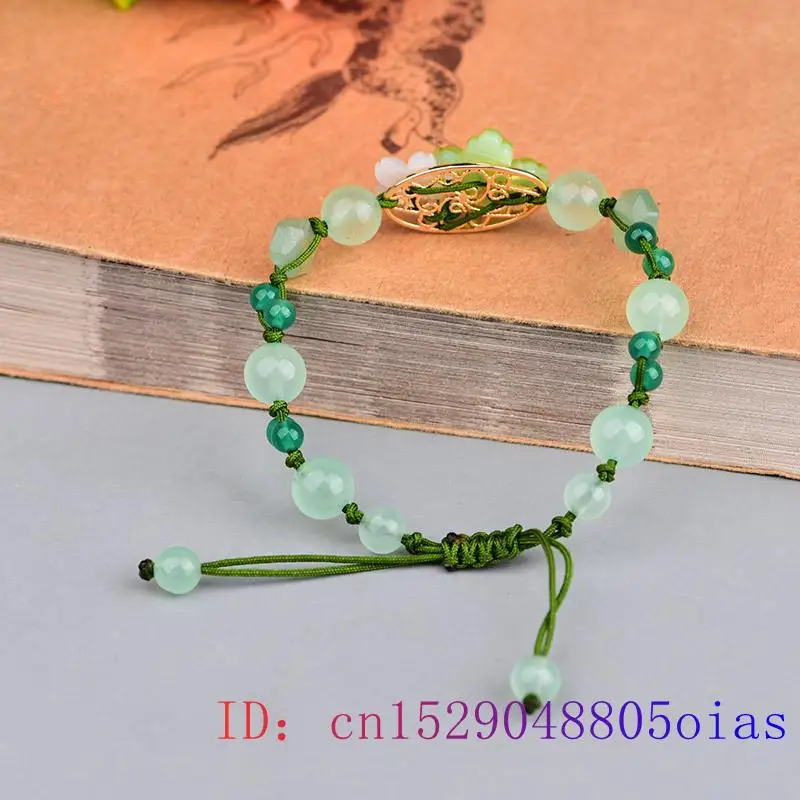Groene Jade Bloem Armband Amul - Bracelet Beaded Men recensie en prijs