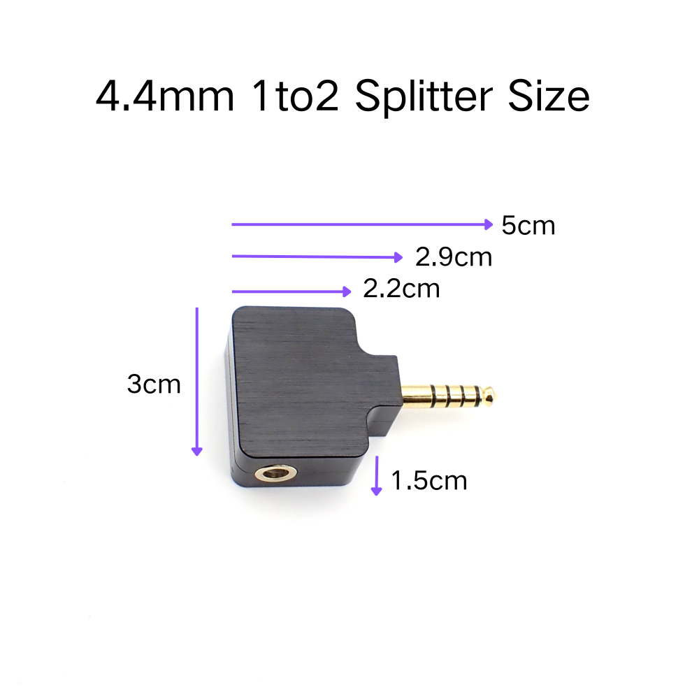 4,4 mm gebalanceerde 1-naar-2  - Men Accessories Combo recensie en prijs
