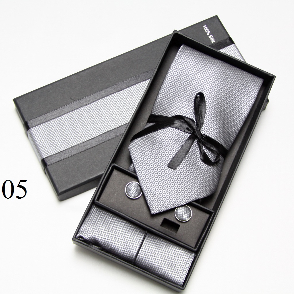 Set met stropdas, manchetknope - Men Accessories Combo Set recensie en prijs
