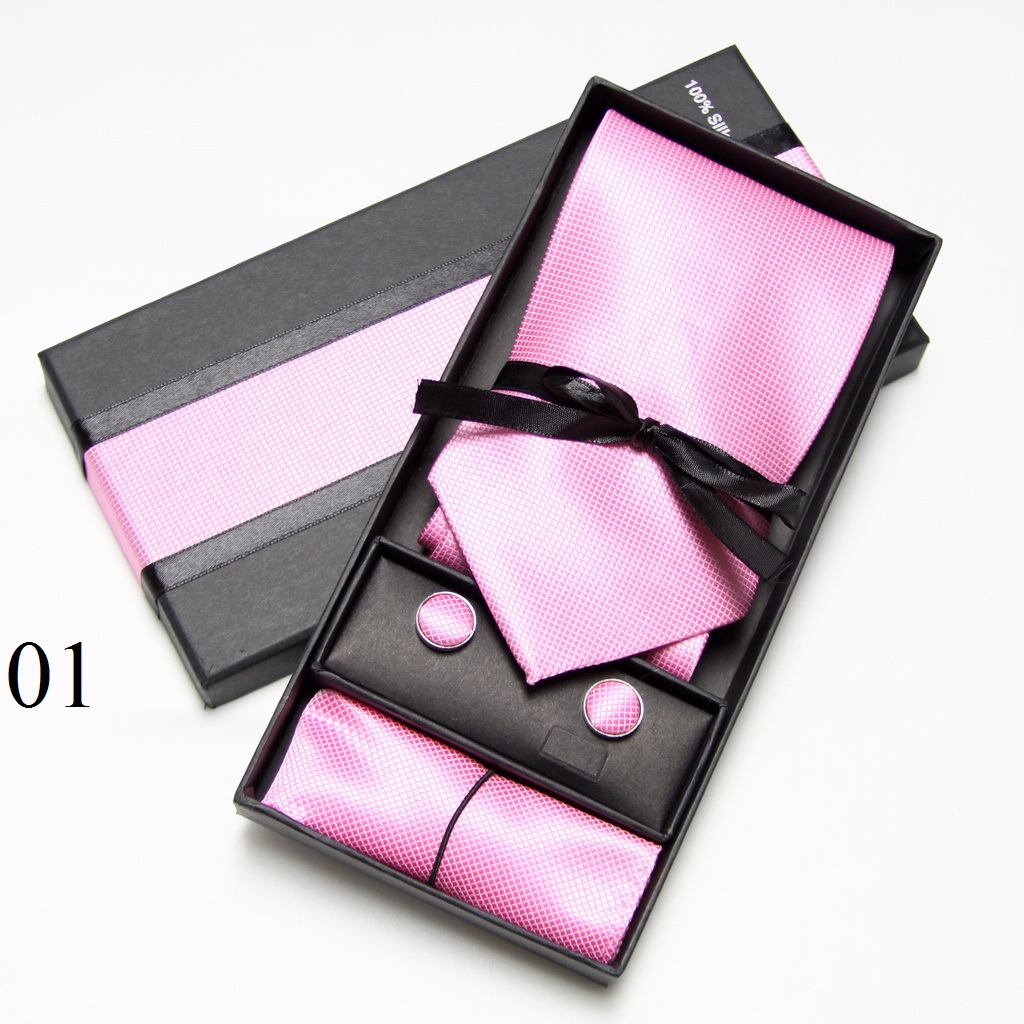 Set met stropdas, manchetknope - Men Accessories Combo Set recensie en prijs