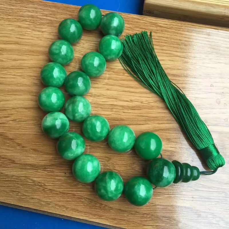 Natuurlijke Groene Jade Armban - Bracelet Beaded Men recensie en prijs
