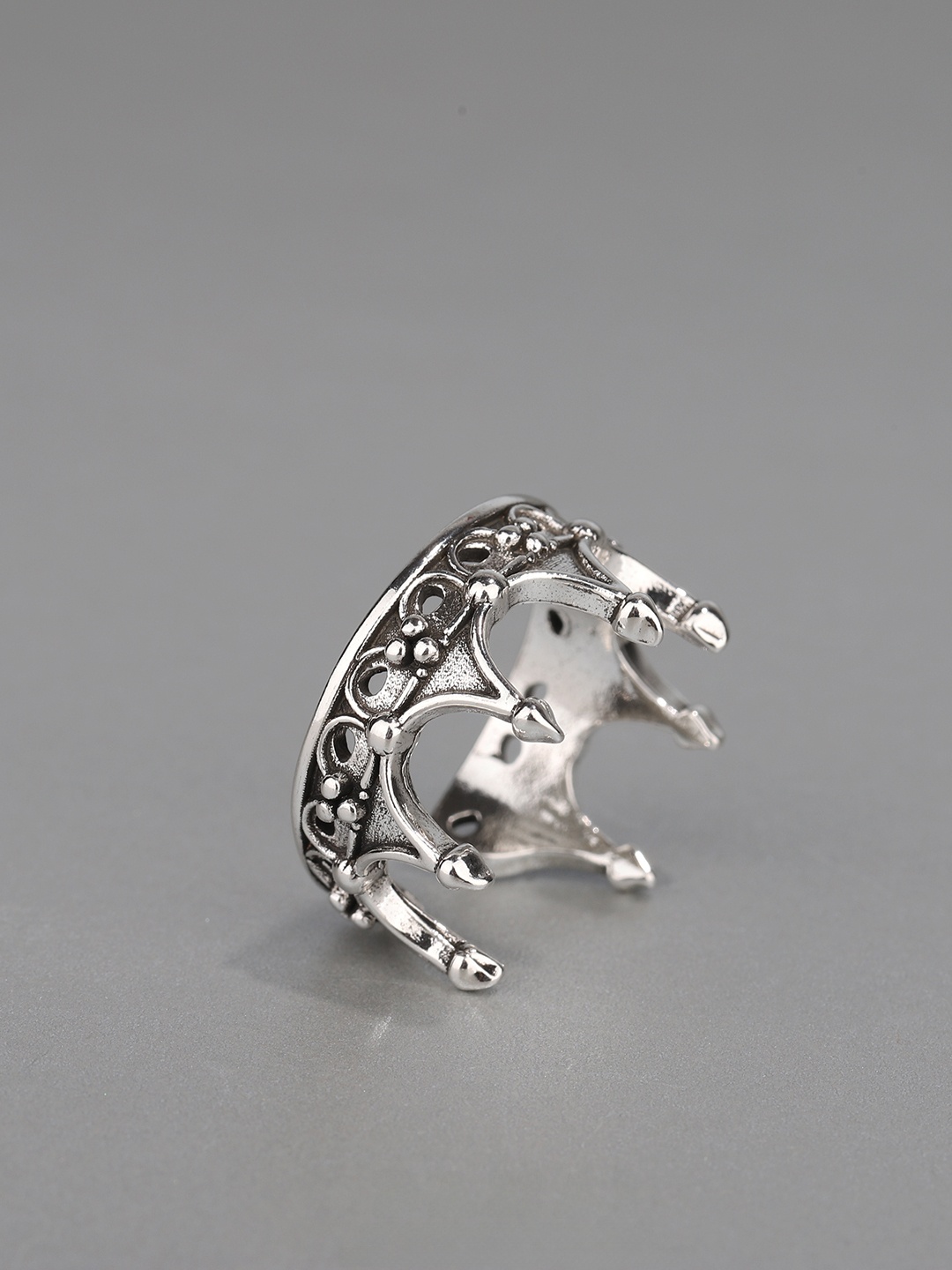 Gotische kroonring, verstelbaa - Men'S Accessories Designer recensie en prijs