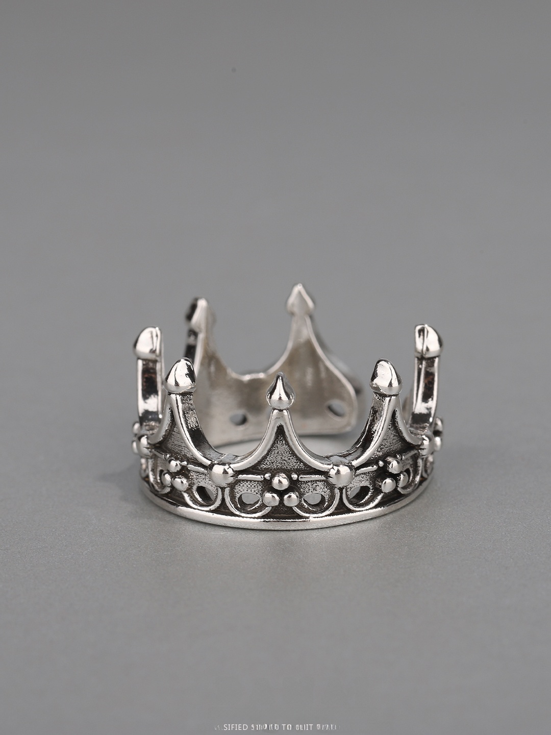 Gotische kroonring, verstelbaa - Men'S Accessories Designer recensie en prijs