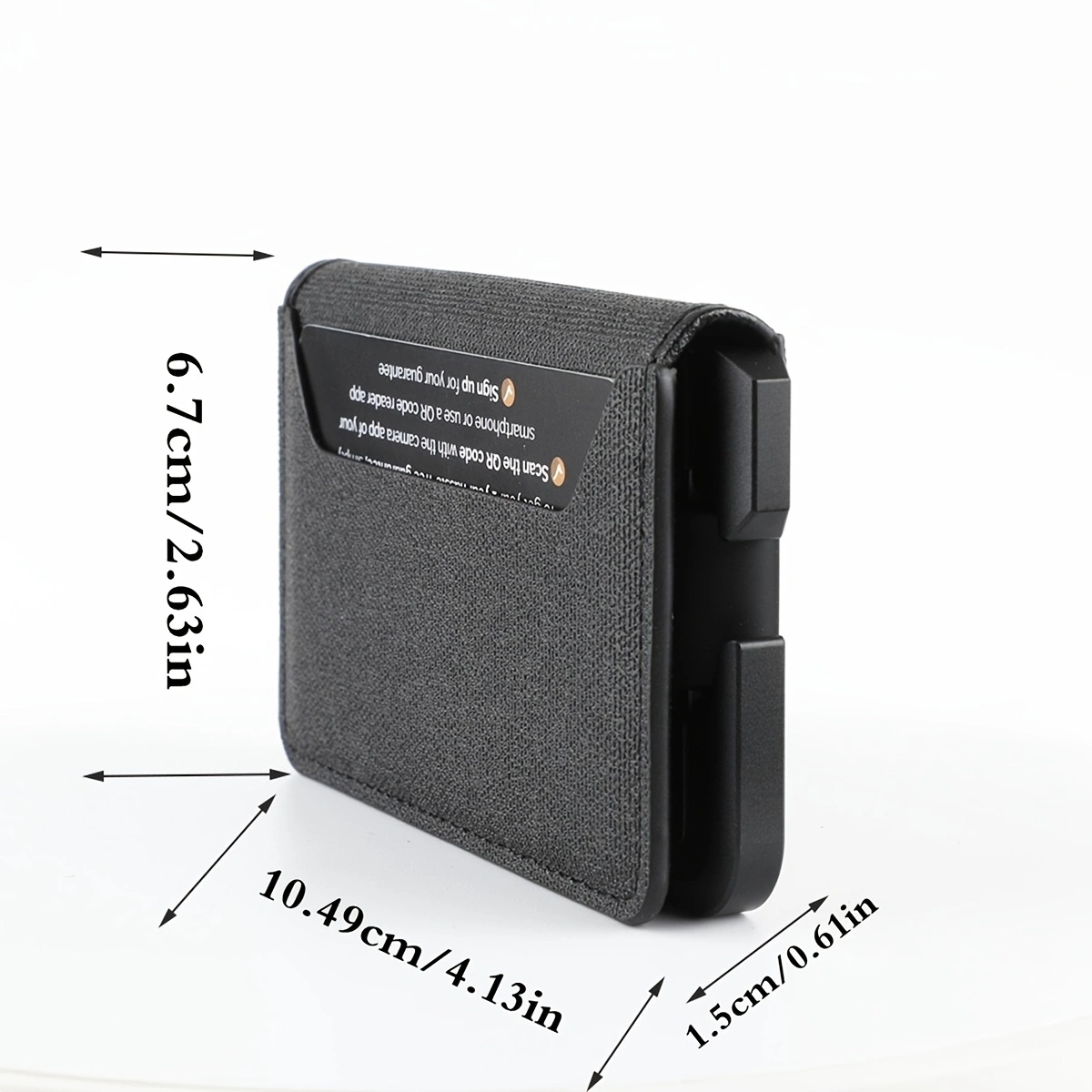 Mannen Slimme Metalen Edc Port - Bifold Leather Wallet recensie en prijs