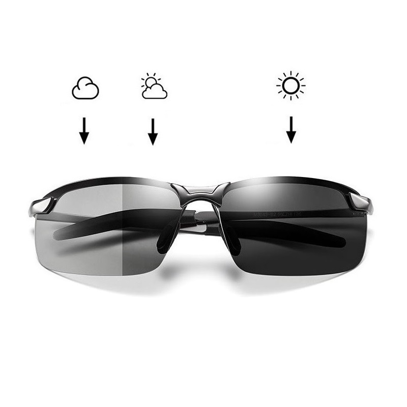 Klassieke meekleurende zonnebr - Sunglasses Polarized Men recensie en prijs