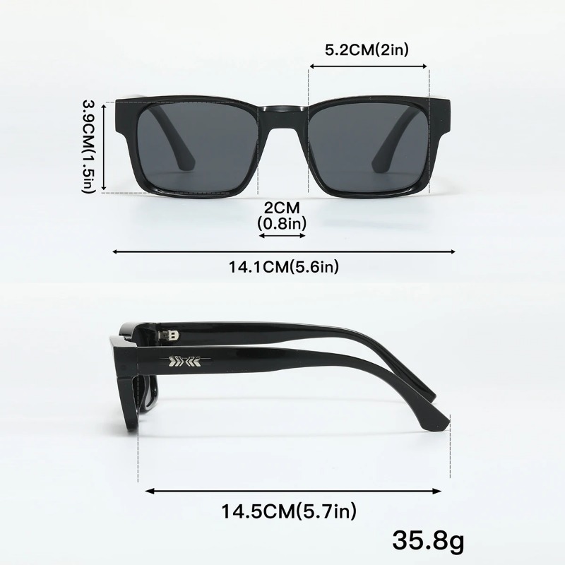 Kwaliteit Heren Vierkante Gepo - Sunglasses Polarized Men recensie en prijs