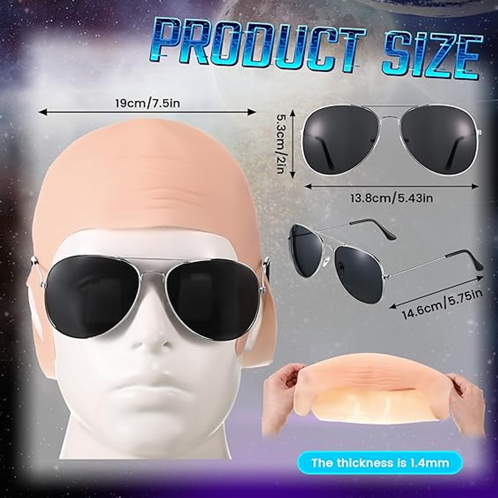 4-delige kale caps set make-up - Men Accessories Combo Set recensie en prijs