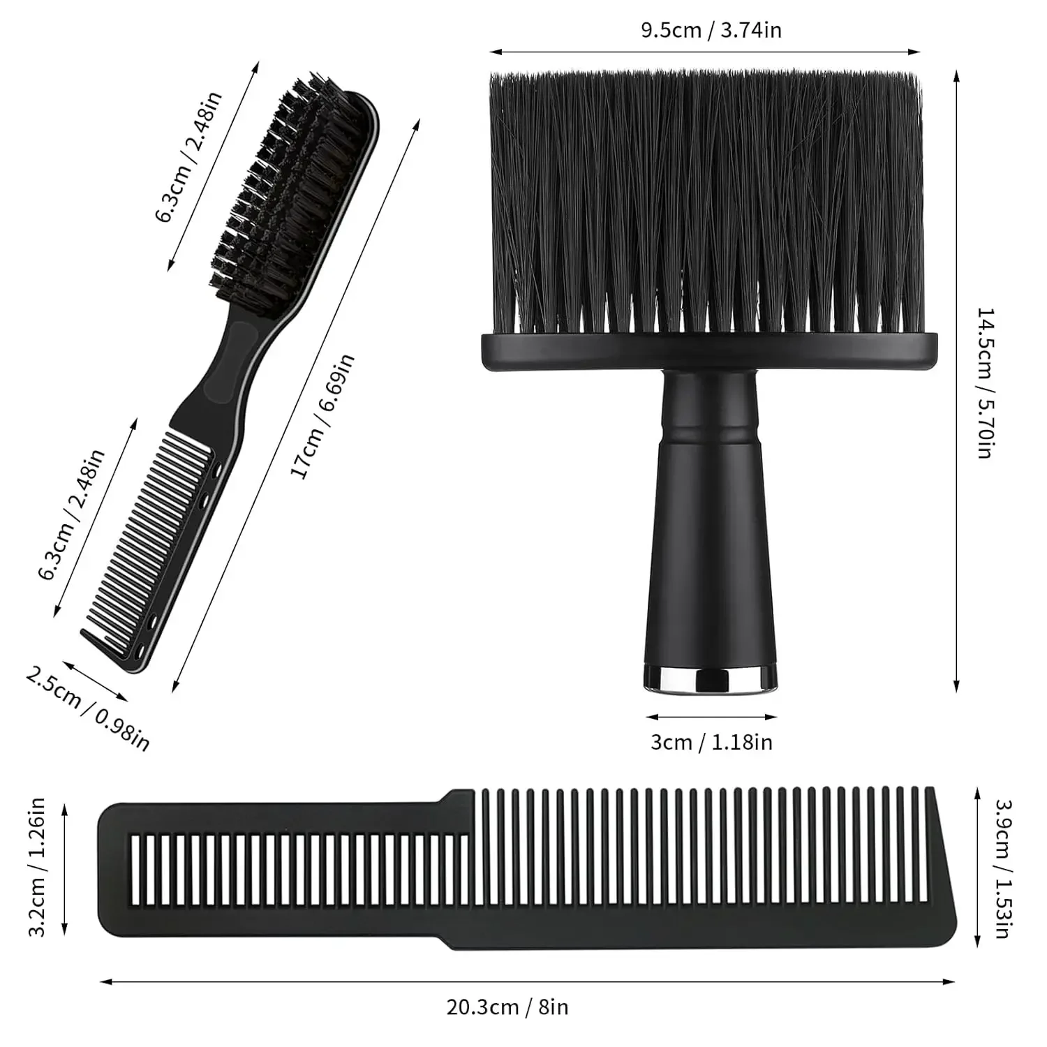 3 Stuks Kapper Kapsel Set Met  - Men Accessories Combo Set recensie en prijs