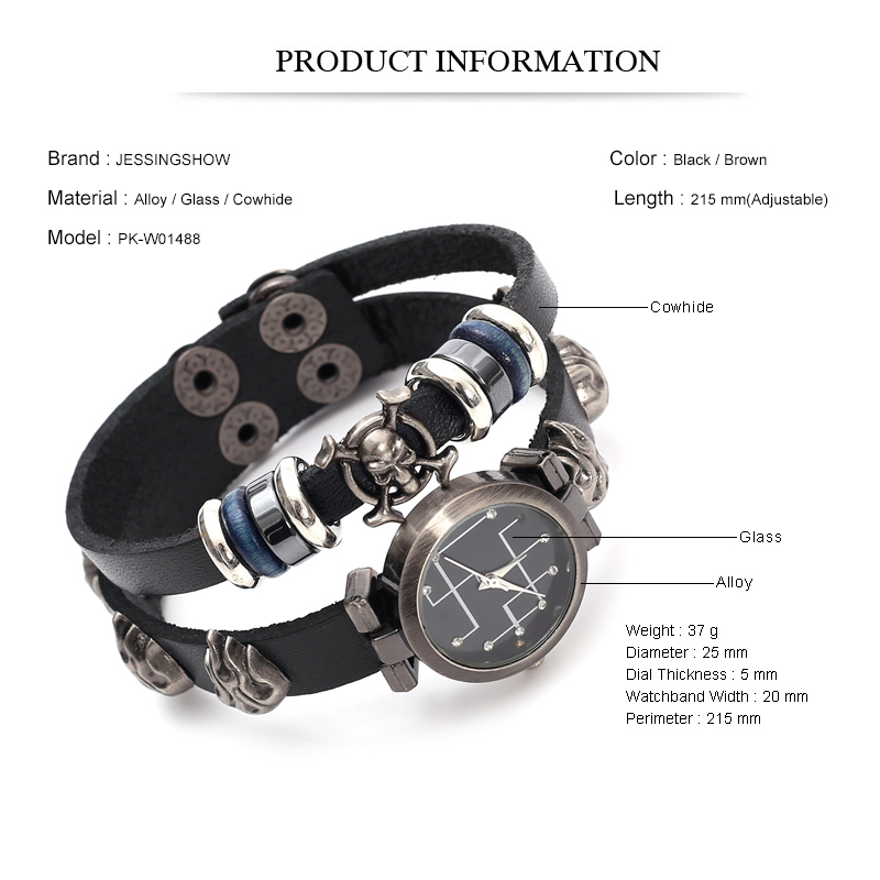 Hip Hop Punk Polshorloge Heren - Men Accessories Pk recensie en prijs