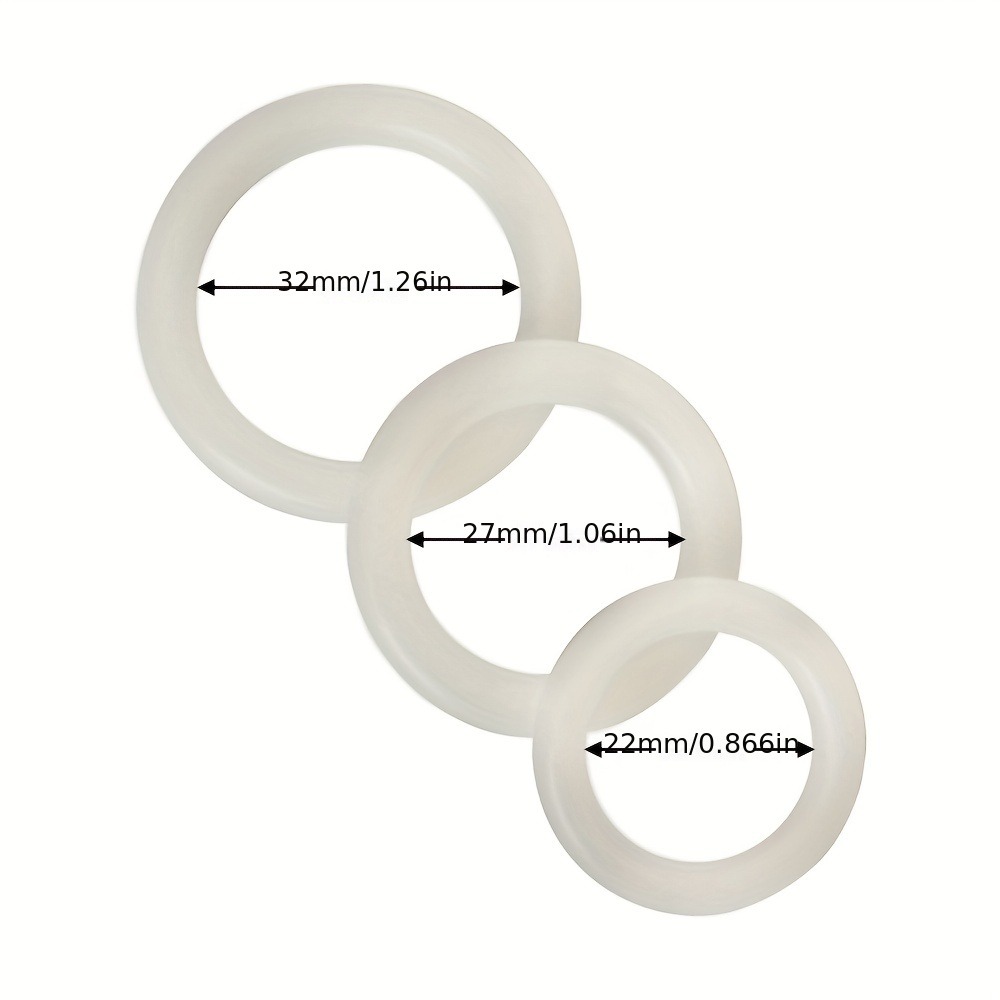 3-delige siliconen penisringen - Men Accessories Combo recensie en prijs