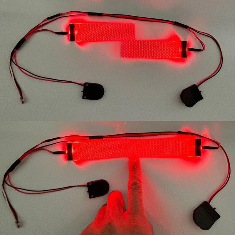Rode flexibele buigbare DIY LE - Men Accessories Combo recensie en prijs
