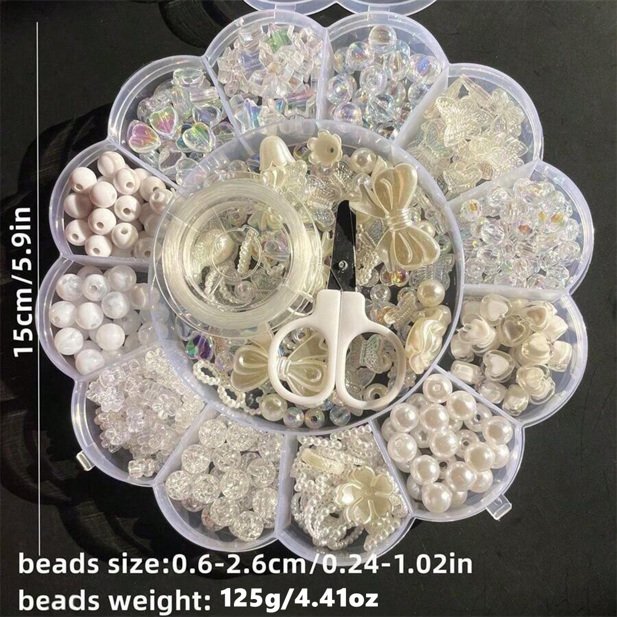 2Set/1Set 13 Grids Acryl Bloem - Bracelet Beaded Men recensie en prijs