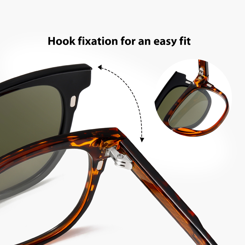 Fashion zonnebril man clip op  - Sunglasses Polarized Men recensie en prijs