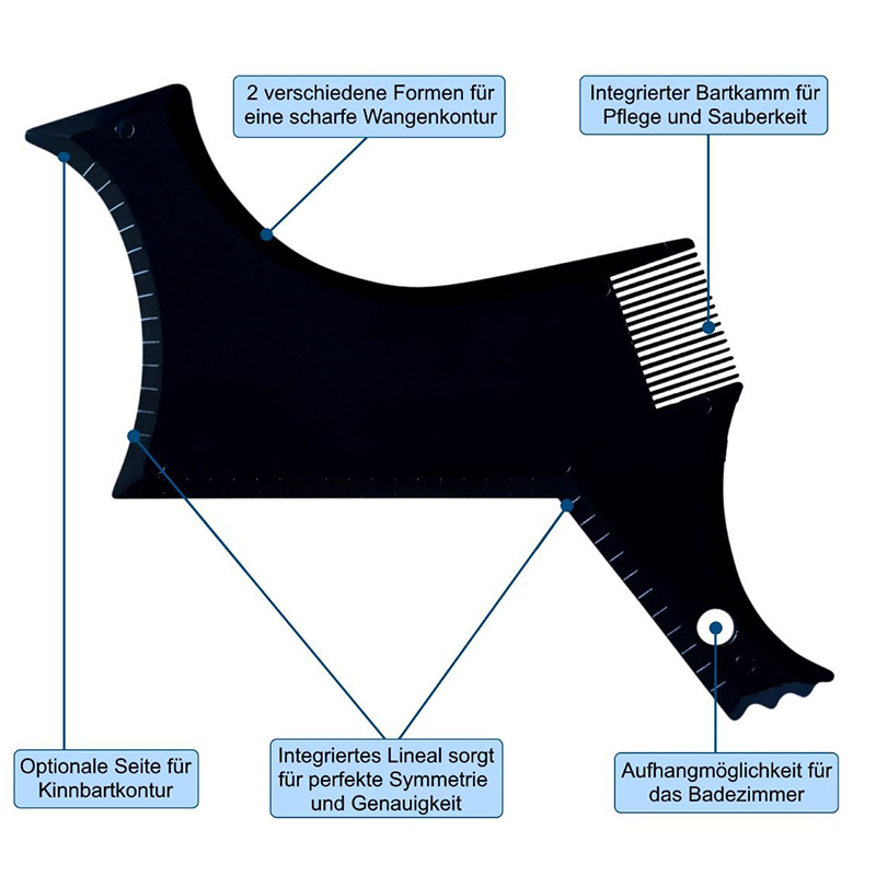 Baardverzorgingsset voor manne - Men Accessories Combo Set recensie en prijs