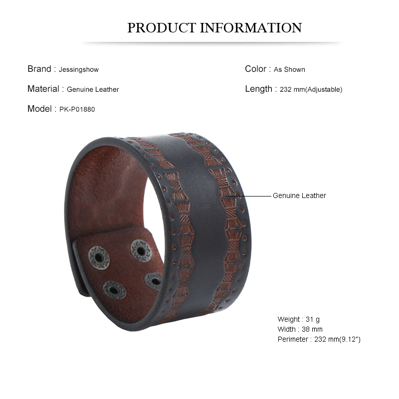 Heren punk vintage armband - e - Men Accessories Pk recensie en prijs