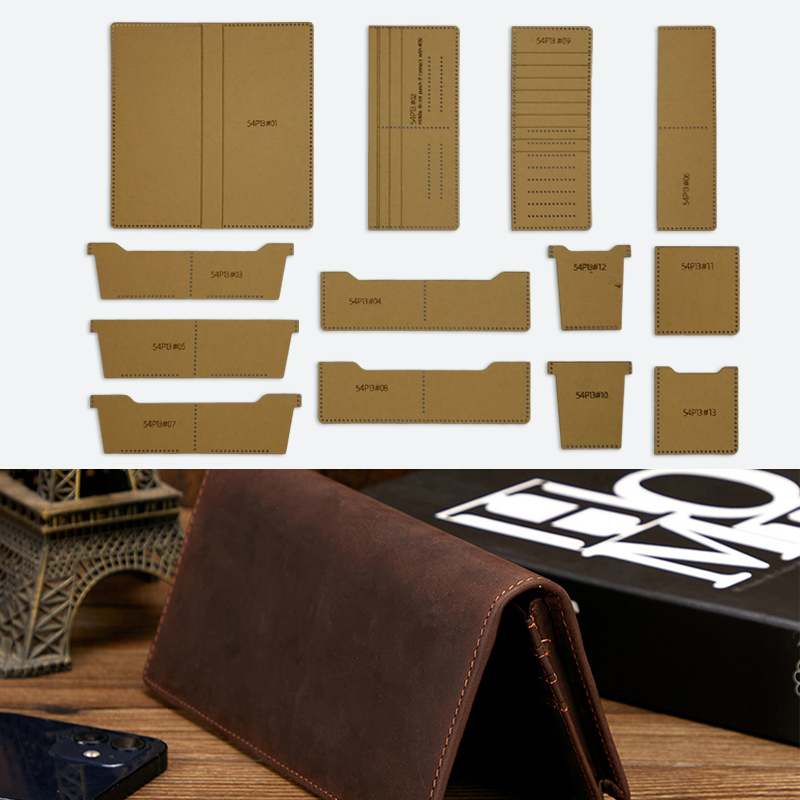 YOMDID 13PCS lange opvouwbare  - Bifold Leather Wallet recensie en prijs