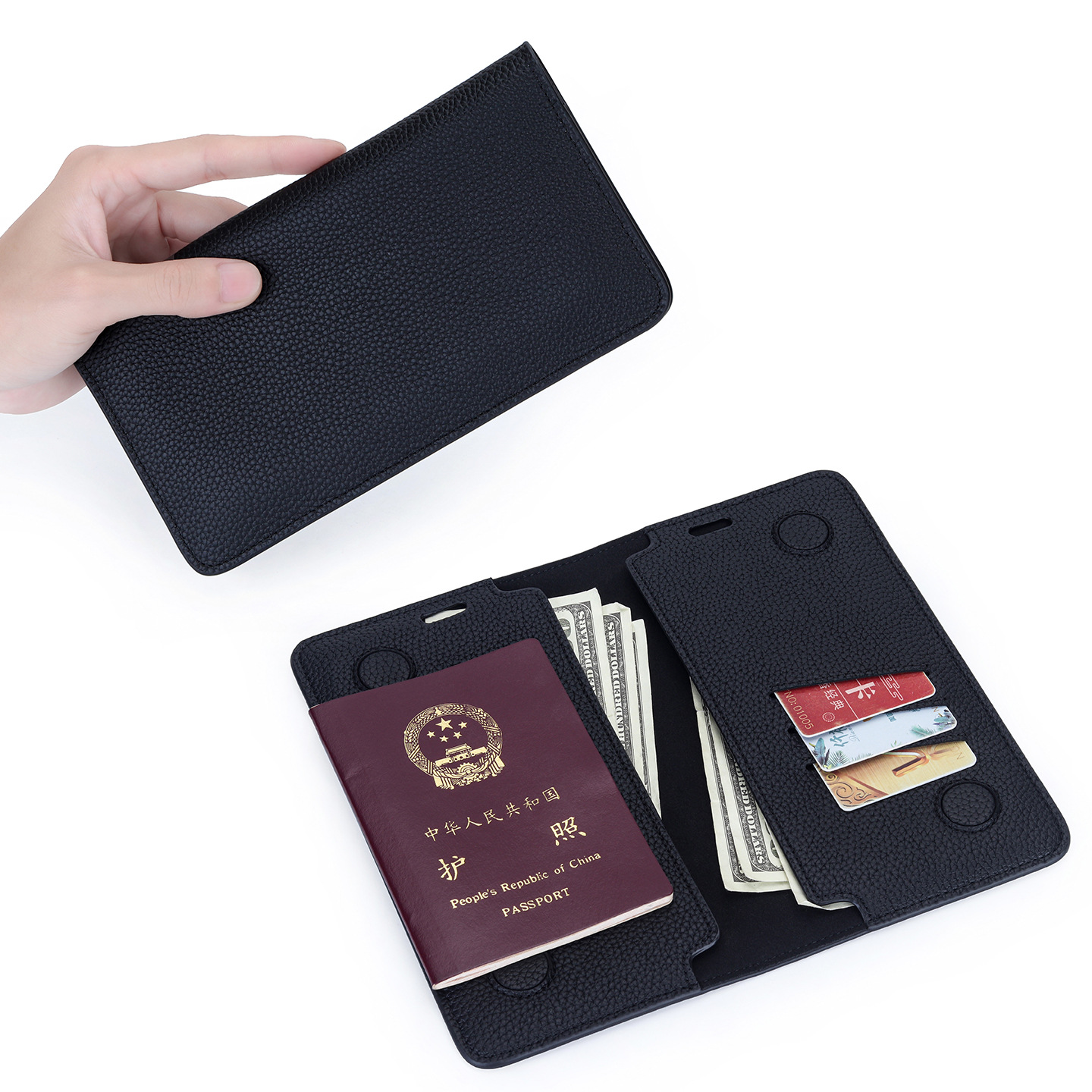 Slanke minimalistische paspoor - Bifold Leather Wallet recensie en prijs