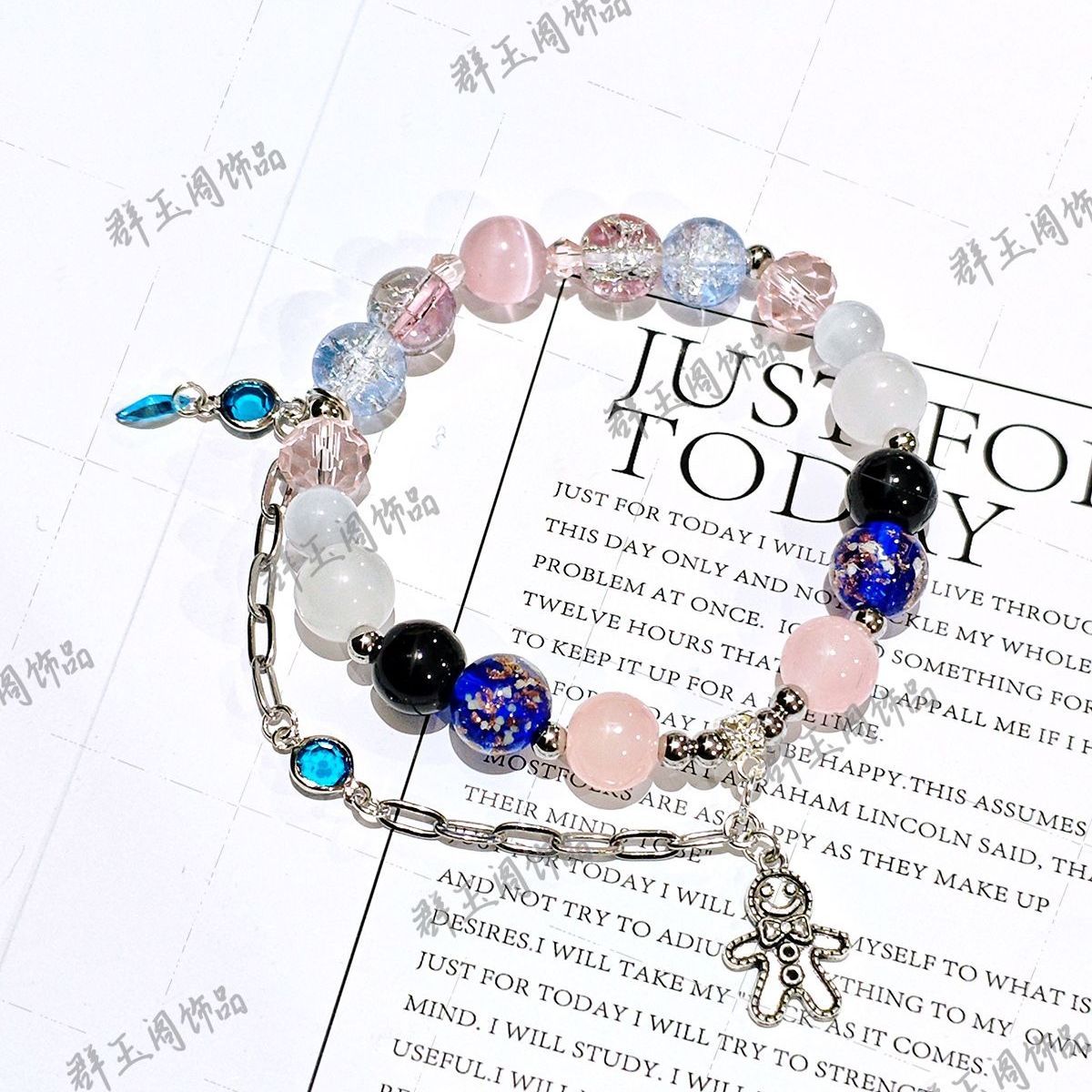 Vrouwen kralenarmbanden spel a - Bracelet Beaded Men recensie en prijs