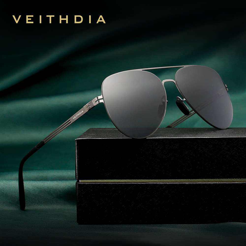 VEITHDIA Mode Nylon Pilot Zonn - Sunglasses Polarized Men recensie en prijs