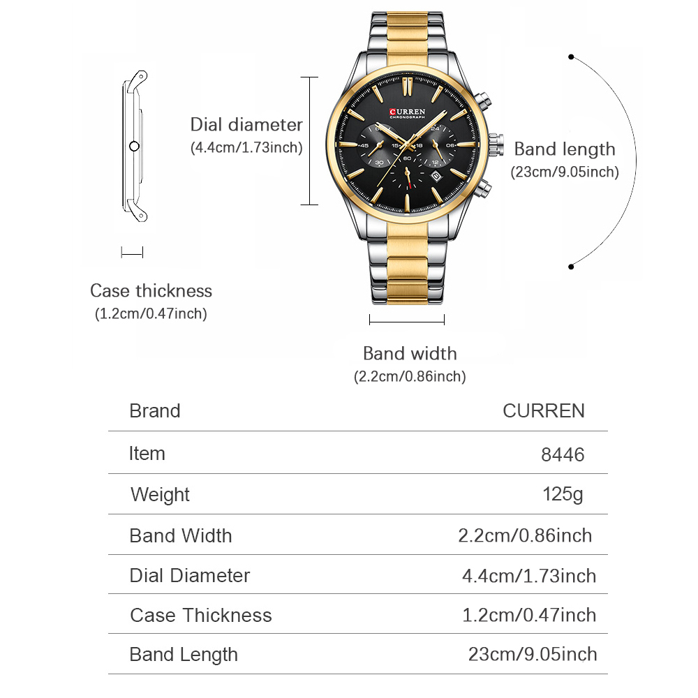 CURREN Casual quartz chrono sp - Men'S Accessories And Jewelry recensie en prijs