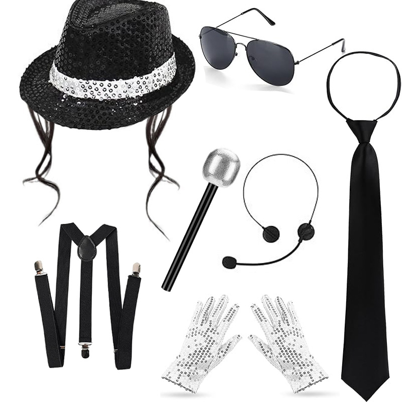 Michael Jackson Cosplay Access - Men Accessories Combo recensie en prijs