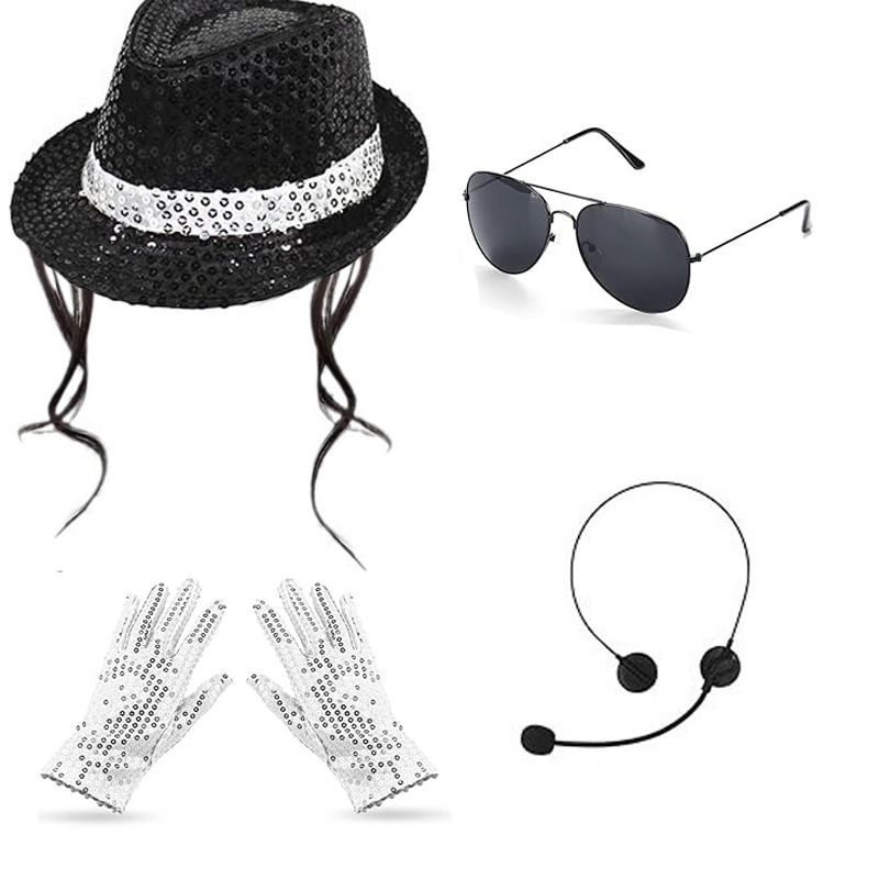 Michael Jackson Cosplay Access - Men Accessories Combo recensie en prijs