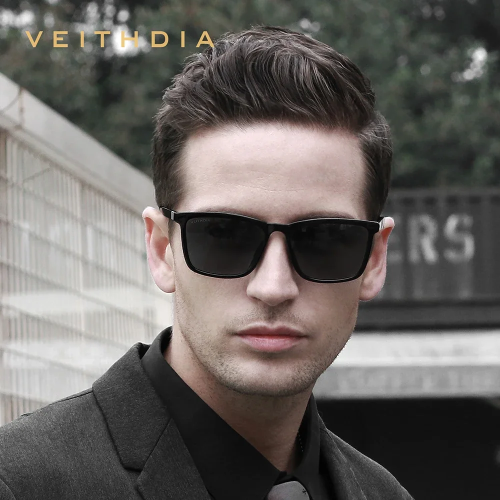 VEITHDIA Merk Vierkante Fashio - Sunglasses Polarized Men recensie en prijs