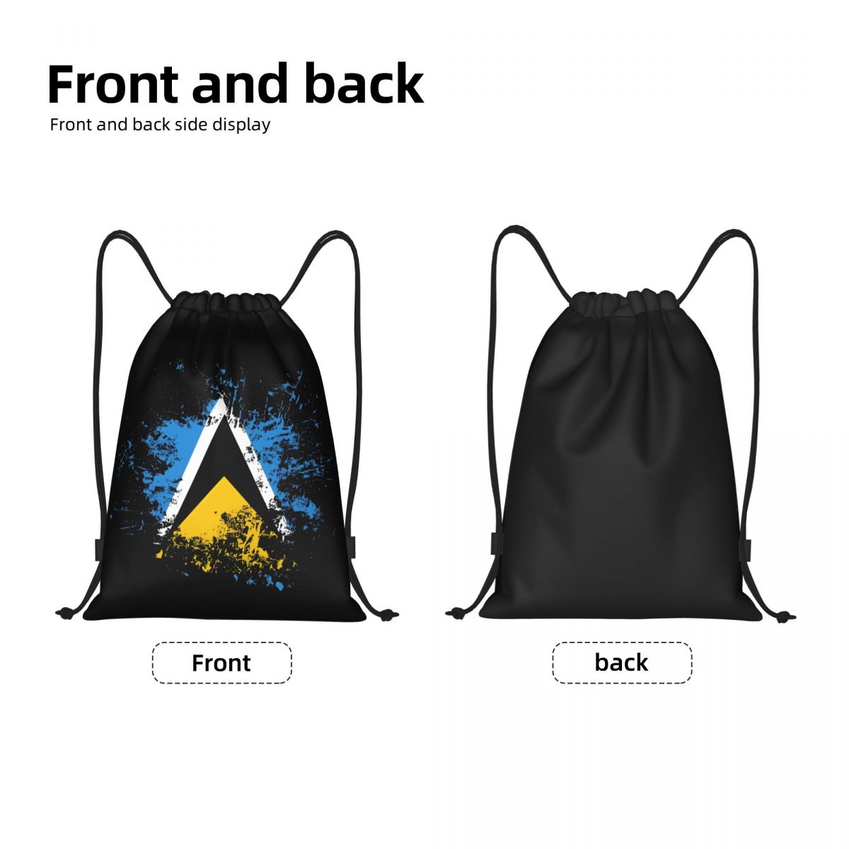 Saint Lucia Landvlag Aquarel T - Men Accessories Shop recensie en prijs
