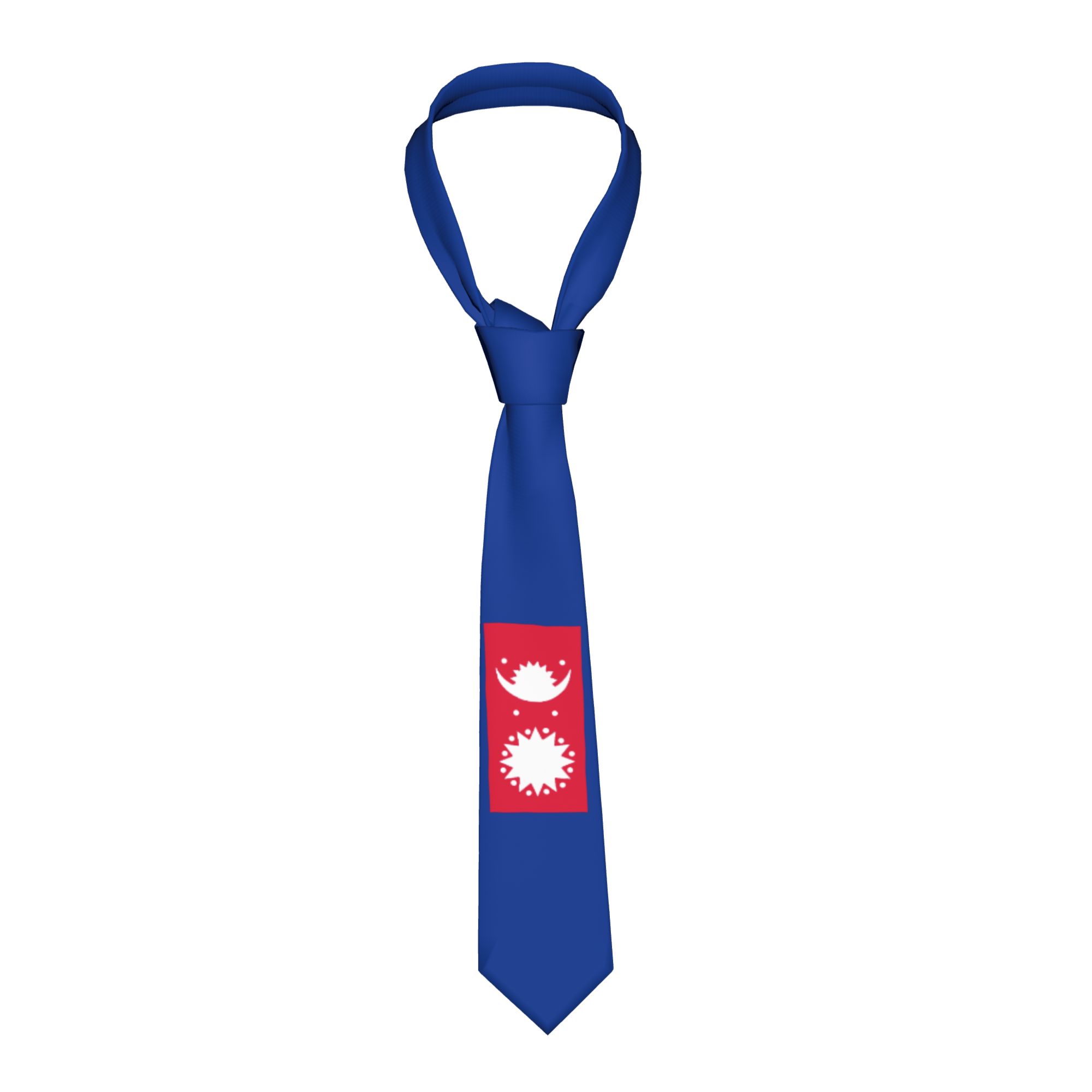 Nepal Nationale Vlag Stropdas  - Men Accessories Nepal recensie en prijs