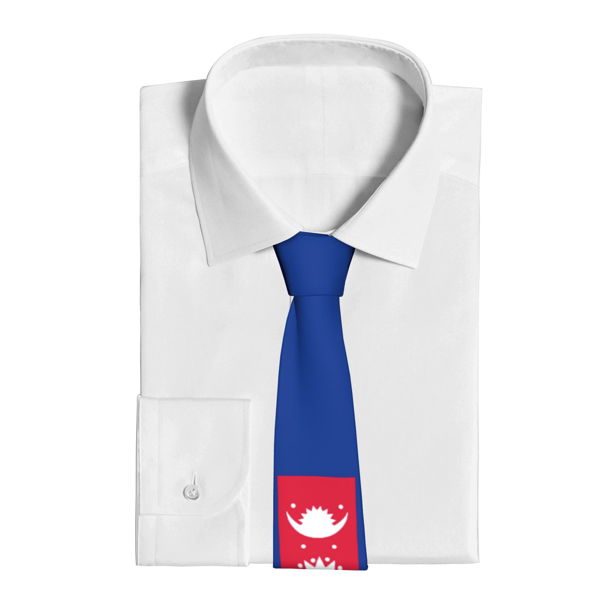 Nepal Nationale Vlag Stropdas  - Men Accessories Nepal recensie en prijs