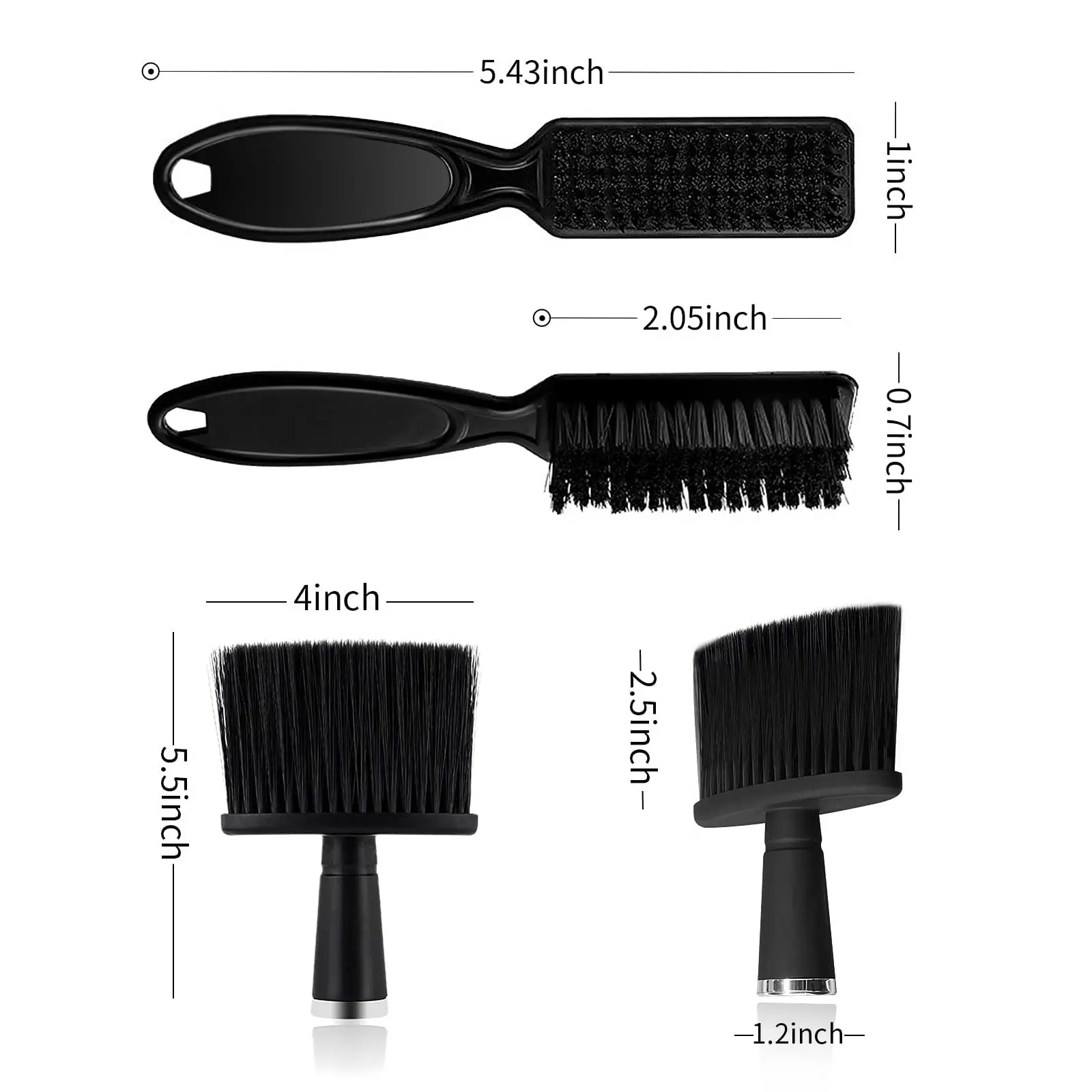 2 Stuks Salon Kapper Nekborste - Men Accessories Combo Set recensie en prijs