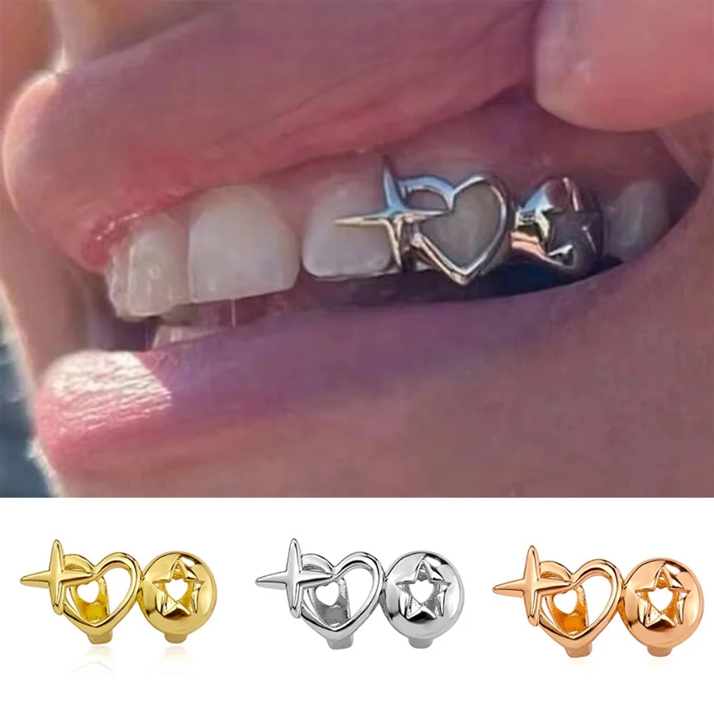 Punk Hip Hop Holle Hart Tanden - Men'S Accessories Designer recensie en prijs