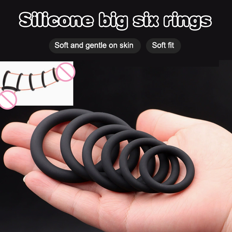 3/6 Stuks Siliconen Penis Ring - Men Accessories Combo Set recensie en prijs