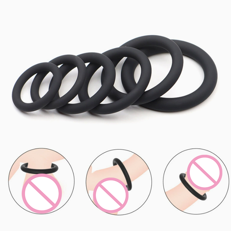 3/6 Stuks Siliconen Penis Ring - Men Accessories Combo Set recensie en prijs